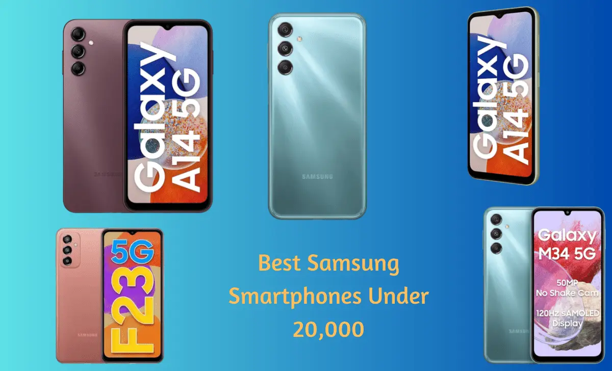 Best Samsung Smartphones Under 20,000